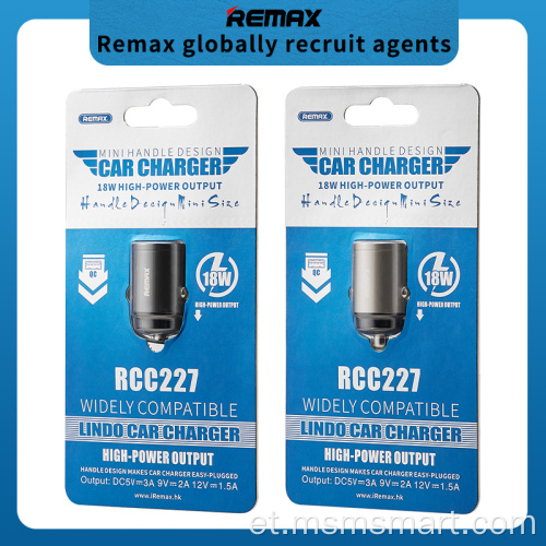 Remax Liituge meiega RCC227 18W mobiiltelefon